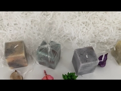 Aroma Home Tarro de 4 onzas con vela con tapa Vela de soja de cerámica perfumada