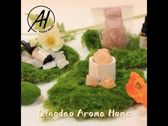 Productos para el hogar con aroma de piedra aromática de Qingdao en velas perfumadas