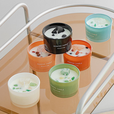 Tarro Logo Private Label In Bulk de encargo de Mini Small Scented Soy Candle de la fragancia