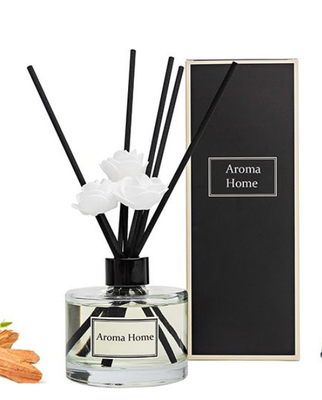 Aroma orgánico Reed Diffuser Citrus Verbena Diffuser 200ml de la flor de la extra grande