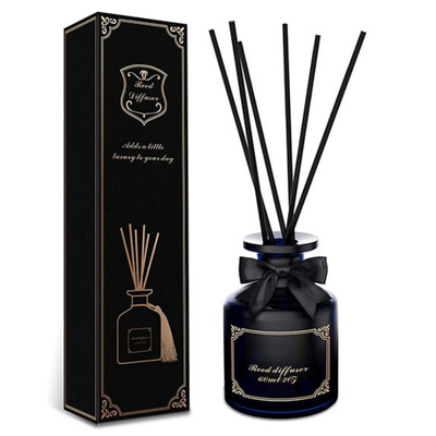 100ml aroma negro personalizado Reed Diffuser Non Toxic Eucalyptus