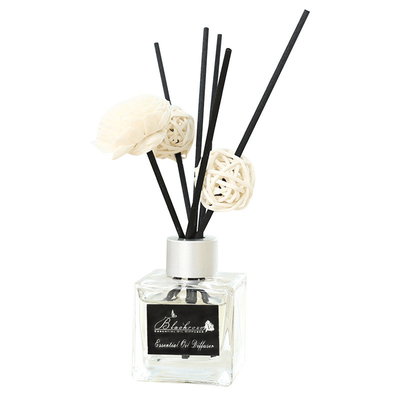 Pequeño aroma de cristal Reed Diffuser And Oil 50ml de la botella DPMA