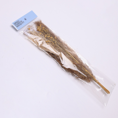 Longitud artificial los 35cm del arreglo de la hierba de pampa