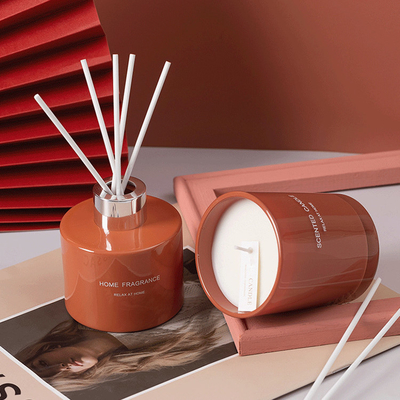 Diseño de Reed Diffuser Scented Candle Unique del aceite de la fragancia del HOGAR del AROMA