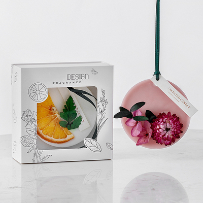 La cera amistosa de la soja de Eco sospechó las flores secadas encera las tabletas