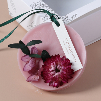 La cera amistosa de la soja de Eco sospechó las flores secadas encera las tabletas