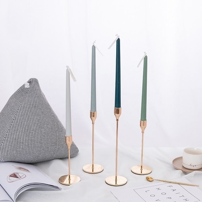 Velas cónicas de cera para iluminación religiosa, juego de regalo de 4 uds, color de mezcla de evento de fiesta de oración