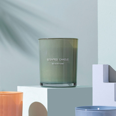 La caja de regalo aromática del superventas del HOGAR del AROMA fijó el sistema perfumado natural de cristal modificado para requisitos particulares de la vela del tarro el 100%