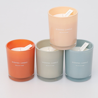 La caja de regalo aromática del superventas del HOGAR del AROMA fijó el sistema perfumado natural de cristal modificado para requisitos particulares de la vela del tarro el 100%