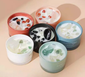 Tarro Logo Private Label In Bulk de encargo de Mini Small Scented Soy Candle de la fragancia