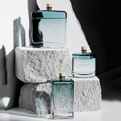 Botella de vidrio casera de Reed Diffuser Fragrance Perfume Crystal del aceite esencial del Aromatherapy