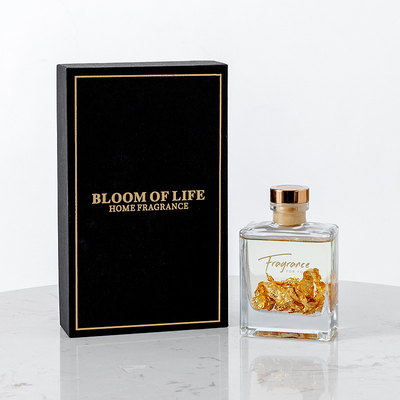 Perfume casero Crystal Glass Bottle Reed Diffuser de la fragancia del aceite esencial del Aromatherapy