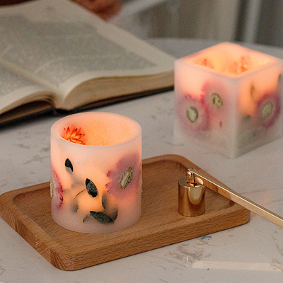 La etiqueta privada de regalo del Aromatherapy de encargo de la caja sospechó las velas para la boda