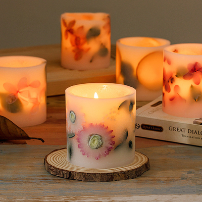 La etiqueta privada de regalo del Aromatherapy de encargo de la caja sospechó las velas para la boda