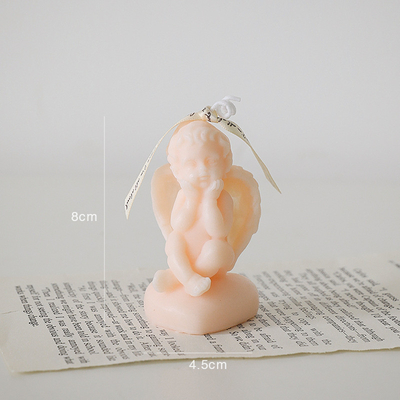Aromatherapy Angel Scented retro de las velas de la forma cónica de la cera de parafina del HOGAR del AROMA