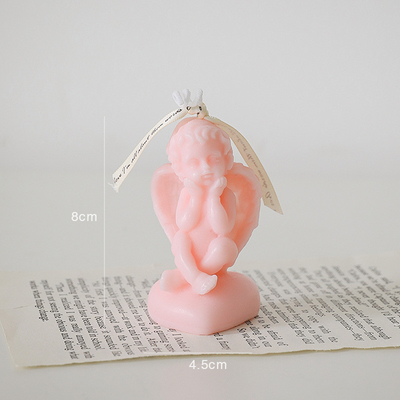 Aromatherapy Angel Scented retro de las velas de la forma cónica de la cera de parafina del HOGAR del AROMA