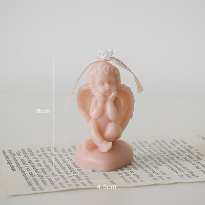 Aromatherapy Angel Scented retro de las velas de la forma cónica de la cera de parafina del HOGAR del AROMA