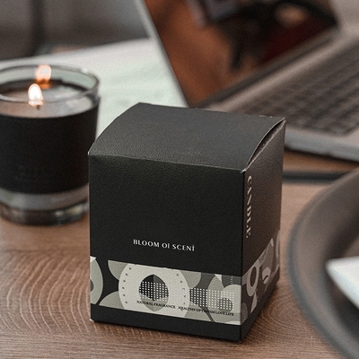La cera de cristal de lujo de la soja del tarro del café sólo del HOGAR del AROMA sospechó velas