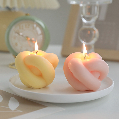 Lindo romántico de la vela de la cera de Rose Flower Aromatherapy Scented Soy