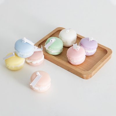 Vela de Mini Soy Wax Macaron Handmade del aroma de la fruta de la etiqueta privada para el cuarto de baño
