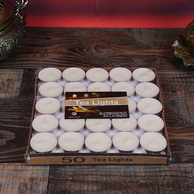 La cera sin humo en forma de corazón de la soja de Tealight del Aromatherapy sospechó velas 50 PC