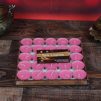 La cera sin humo en forma de corazón de la soja de Tealight del Aromatherapy sospechó velas 50 PC