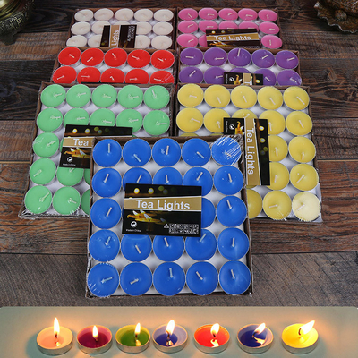 La cera sin humo en forma de corazón de la soja de Tealight del Aromatherapy sospechó velas 50 PC