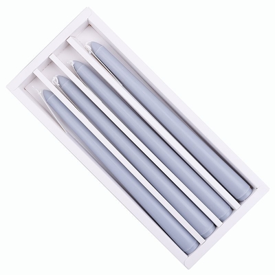 Sistema perfumado del regalo del color 4pcs de la vela de la forma cónica de la cera de la soja de la parafina del palillo del pilar