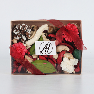 Popurrí eterno secado de la fragancia colorida de la etiqueta privada del algodón de la flor para el regalo determinado casero