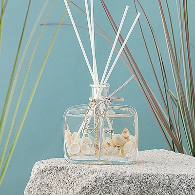 El océano único del envase de la cubierta de caja de regalo de las botellas sospechó el aceite Reed Diffuser de cristal