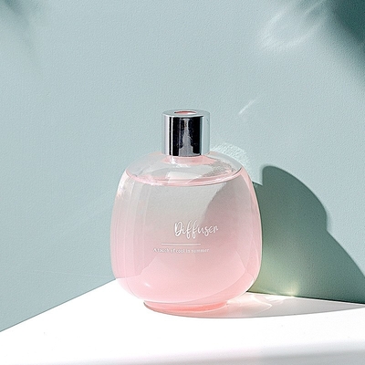 Palillo aromático Reed Diffuser For Home del aceite de Rose Flower Room Glass Bottle
