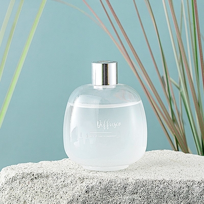Palillo aromático Reed Diffuser For Home del aceite de Rose Flower Room Glass Bottle