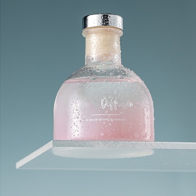 Palillo Reed Diffuser For Home Spa del olor del aceite de Gardenia Room Glass Bottle Aromatic del océano