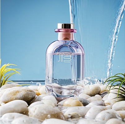 Hogar claro Reed Diffuser del palillo del Aromatherapy del aceite esencial de la botella de cristal