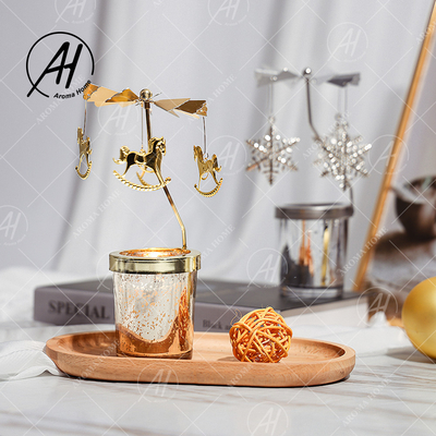 La cera giratoria de cristal de la soja del hierro labrado mira al trasluz estilo americano moderno