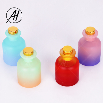 Aroma casero Reed Diffuser With Box del aceite de la esencia de la pendiente de la fragancia de la decoración