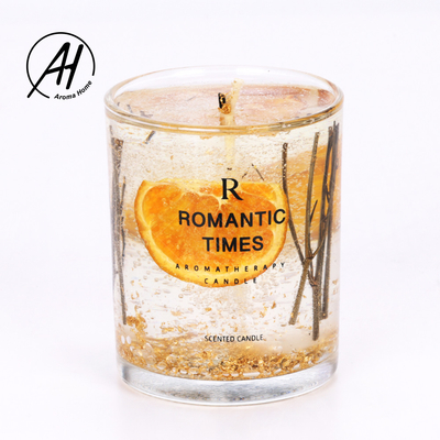 Aceite esencial de Jelly Wax Candles Wedding Gift del océano creativo del tenedor romántico