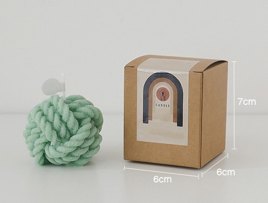 La vela del cubo de Rubik del amor del Año Nuevo de DIY sospechó el regalo geométrico del Aromatherapy