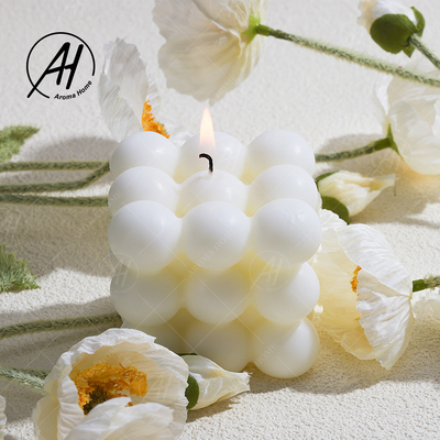 El vegano de encargo del Aromatherapy sospechó el cubo de las velas del ángulo de la cera de la soja formado