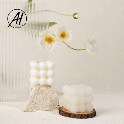 El vegano de encargo del Aromatherapy sospechó el cubo de las velas del ángulo de la cera de la soja formado