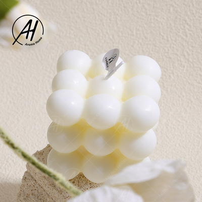 El vegano de encargo del Aromatherapy sospechó el cubo de las velas del ángulo de la cera de la soja formado