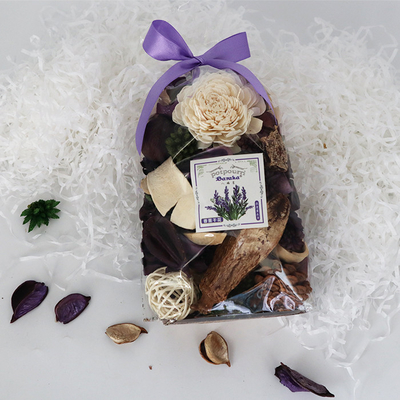 Bolso secado lavanda seca de la flor de la flor del popurrí del ambientador de aire
