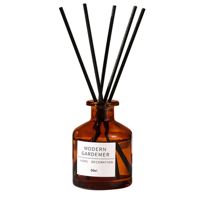 El vidrio modificado para requisitos particulares embotella el hotel casero de la decoración sospecha a Reed Diffuser 50ML
