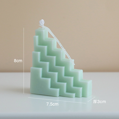 Vela interior de la forma del regalo de la fragancia casera geométrica de encargo S del Aromatherapy pequeña