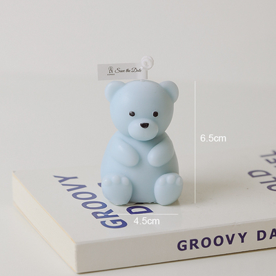 El HOGAR DIY Teddy Bear Shaped Scented Candle lindo del AROMA modificó para requisitos particulares