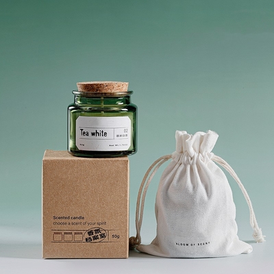 La impresión perfumada del regalo de la vela del cuerpo de la cera de la soja del Aromatherapy modifica el embalaje del artículo para requisitos particulares
