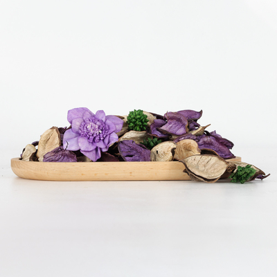 Potpourri bolsas de sachet frescante de aire Decoración de flores secas naturales botánica perfumada