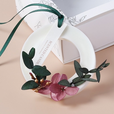 Velas hechas a mano personalizadas de lujo Sachet de cera de aire fresco Bloque de cera de flores secas