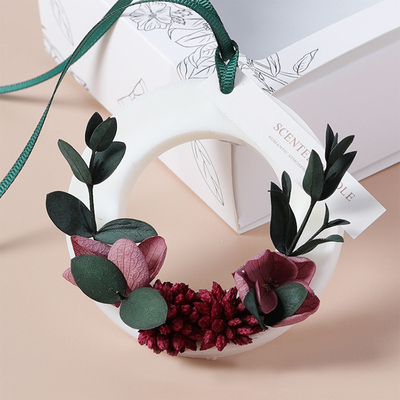 Velas hechas a mano personalizadas de lujo Sachet de cera de aire fresco Bloque de cera de flores secas