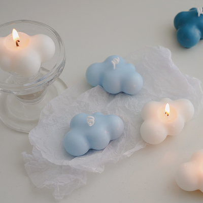 Aromaterapia Regalo INS Decoración de la habitación Candela perfumada de color blanco a medida